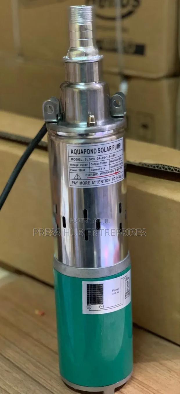 Solar-Powered Submersible Water Pump,