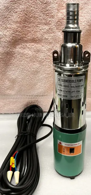 Solar-Powered Submersible Water Pump 