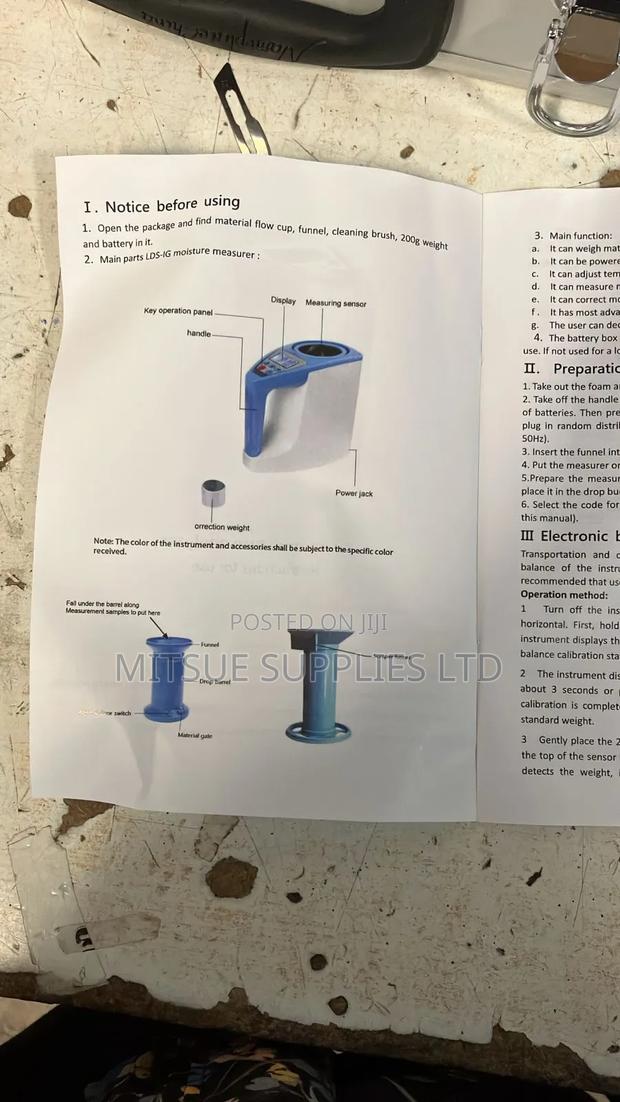 Grain Moisture Analyser Lds-1g - thumbnail 5