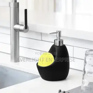 Fancy Single Cube Ceramic Lotion/Soap Dispenser