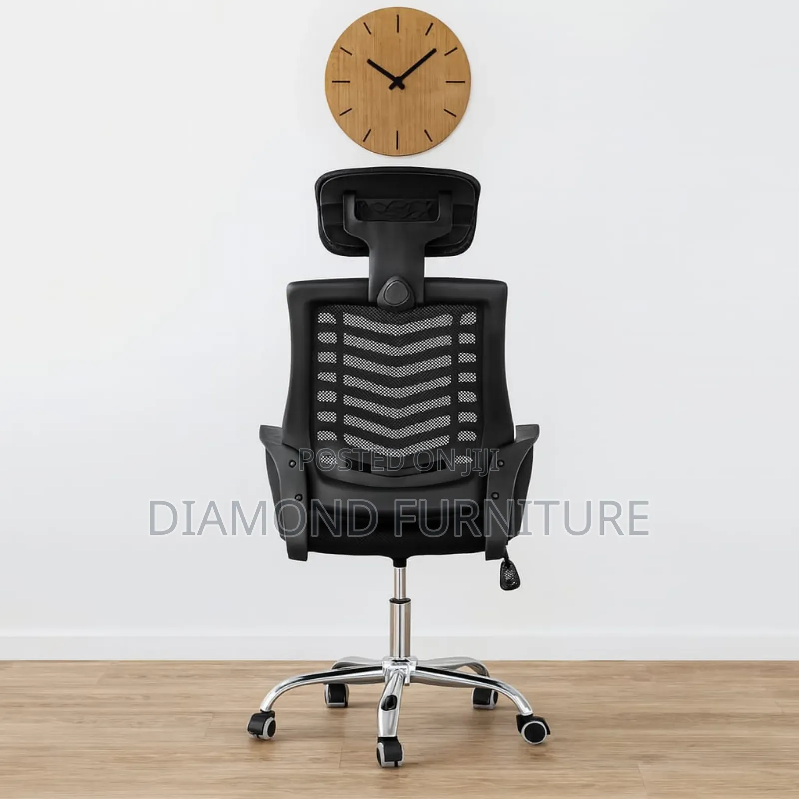 Ergonomic High Back Mesh Office Chair With Headrest .