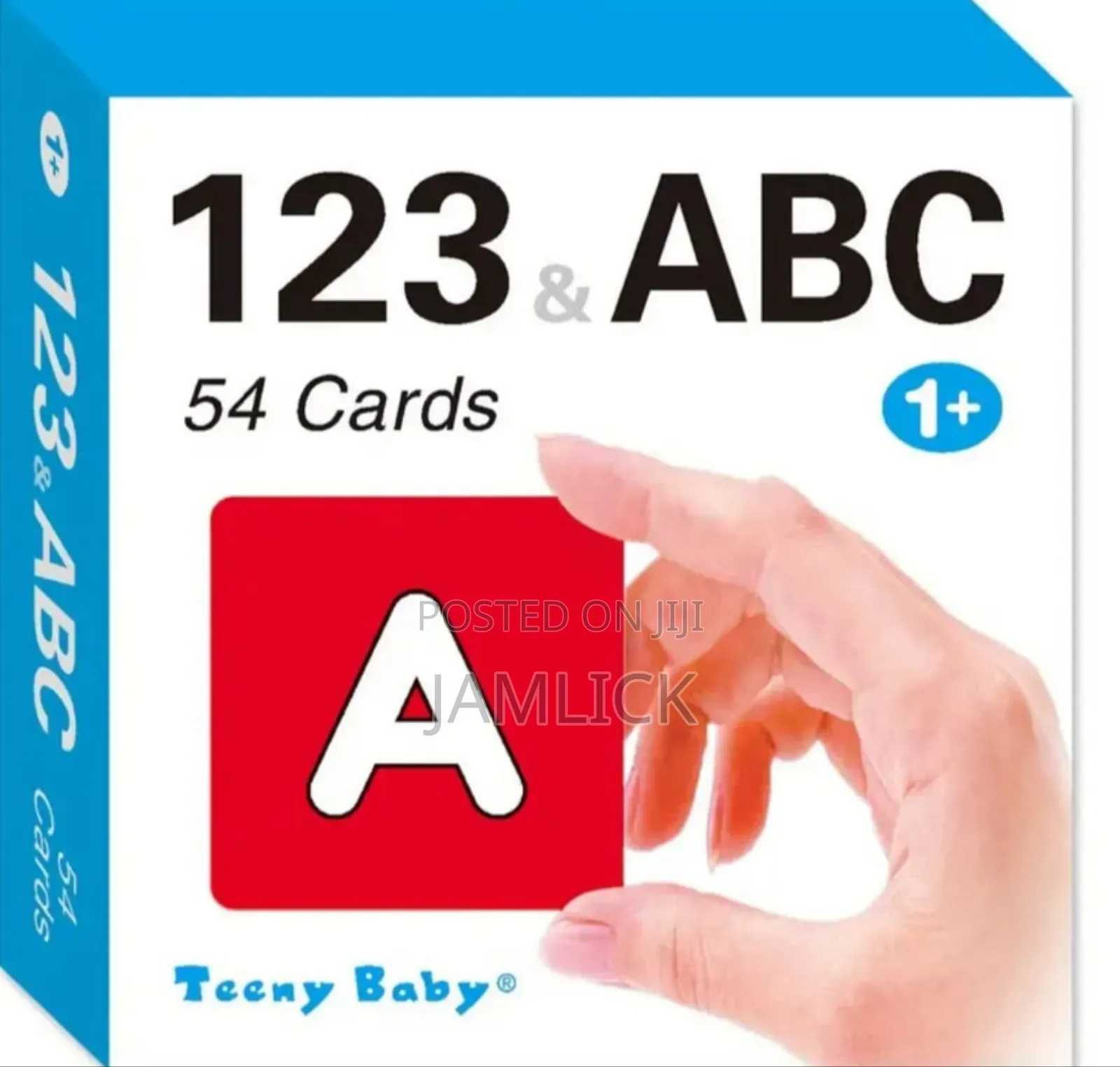 123 Abc Learning Cards –Jy