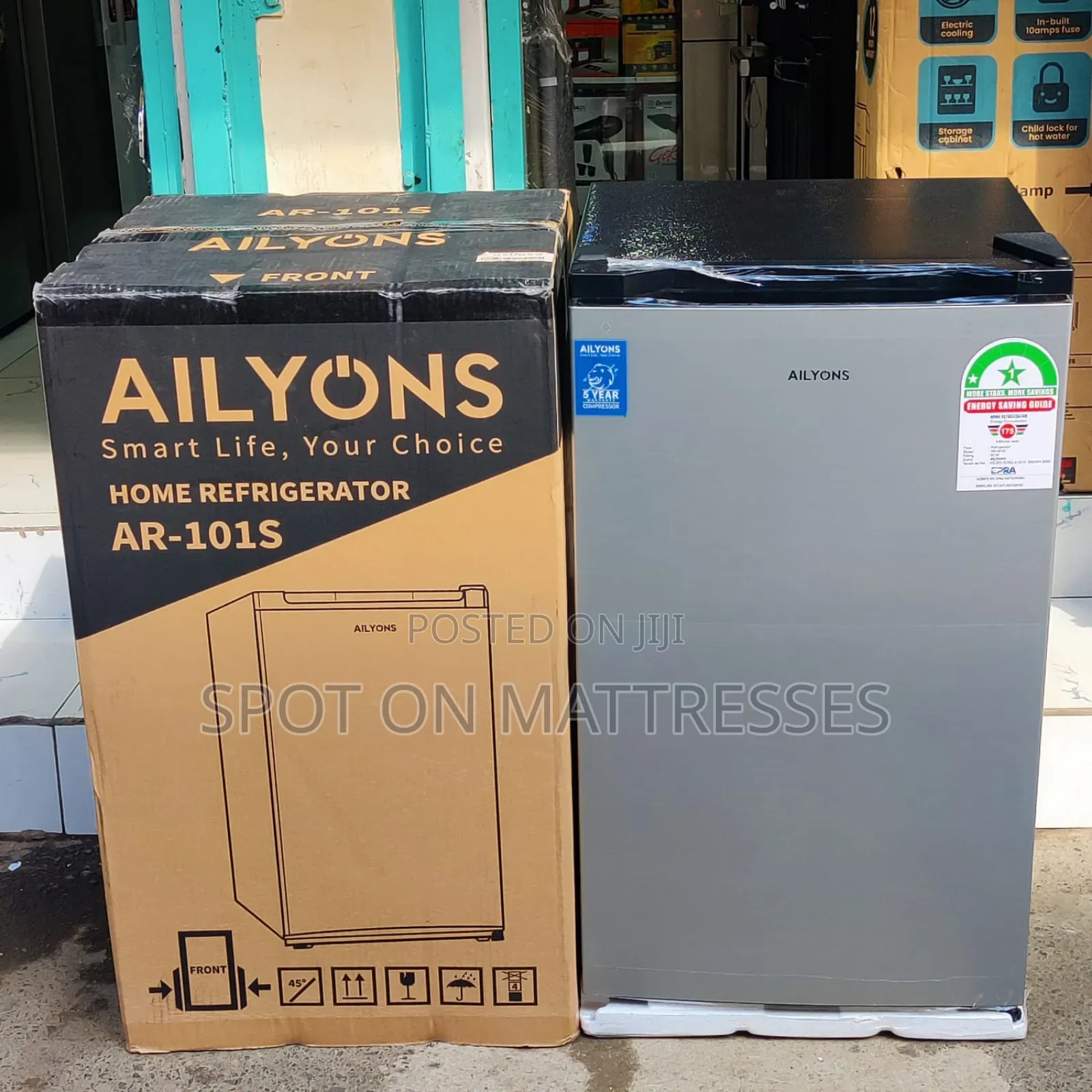 Ailyons Fridge Single Door 90 Liters + Same Day Free Home Delivery