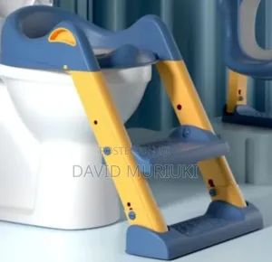 Safe Fun Toilet Ladder for Toddlers”