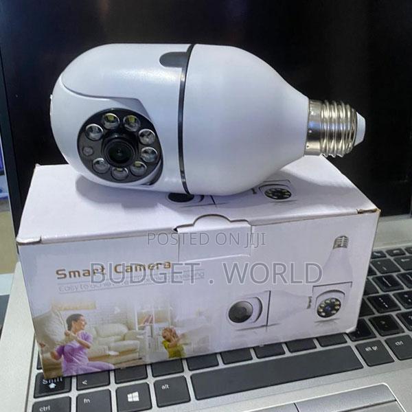 . Wireless V380 Light Bulb Camera With Night Vision