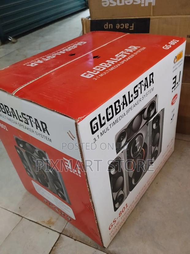 Globalstar Gs-801 3.1 X-Bass Speaker System 15000w