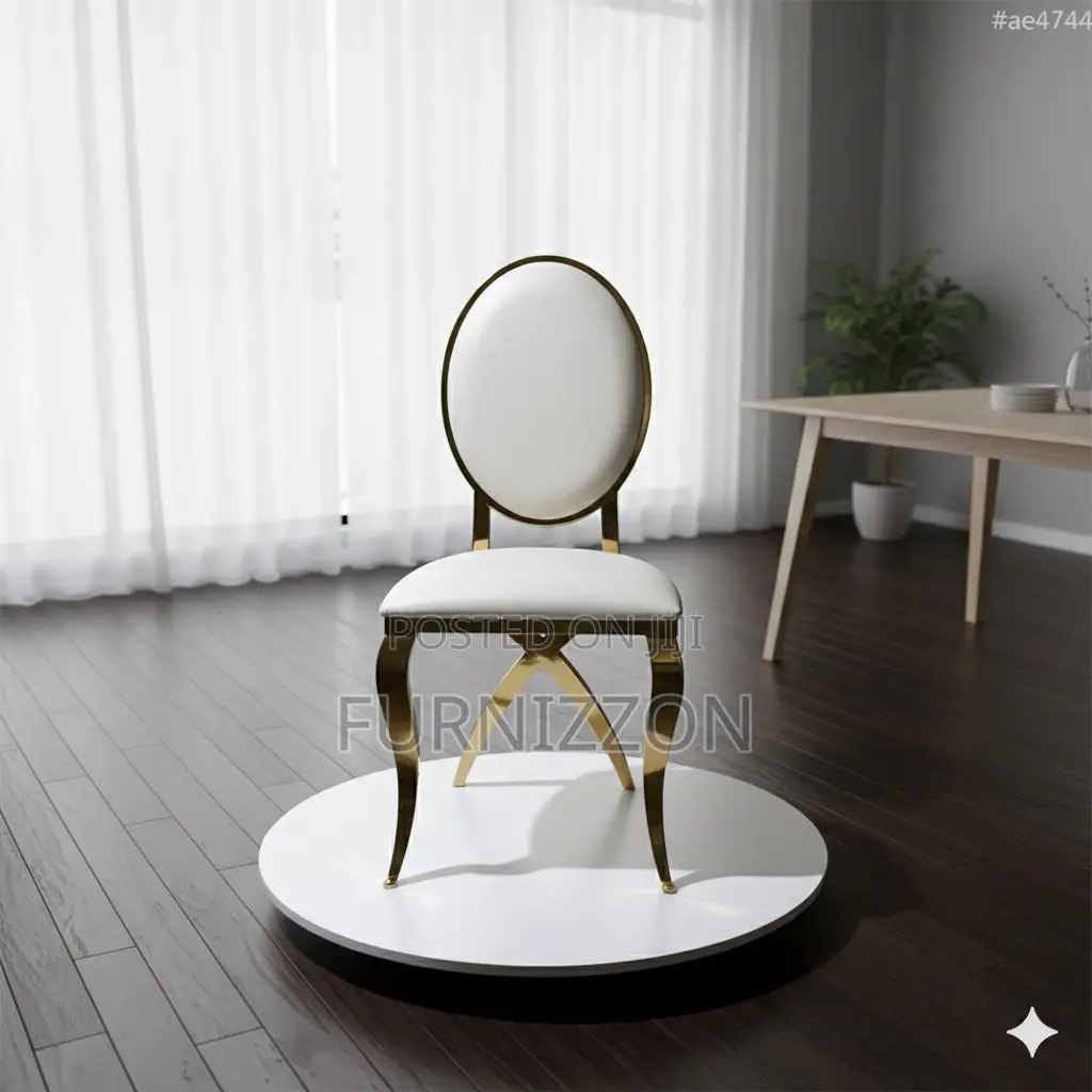 Modern Stainless Steel Banquet Chair