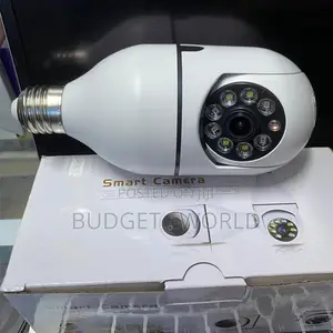 V380 Pro 360° Fisheye Light Bulb Camera