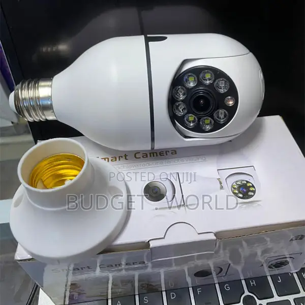 Smart E27 Bulb Camera With V380 App