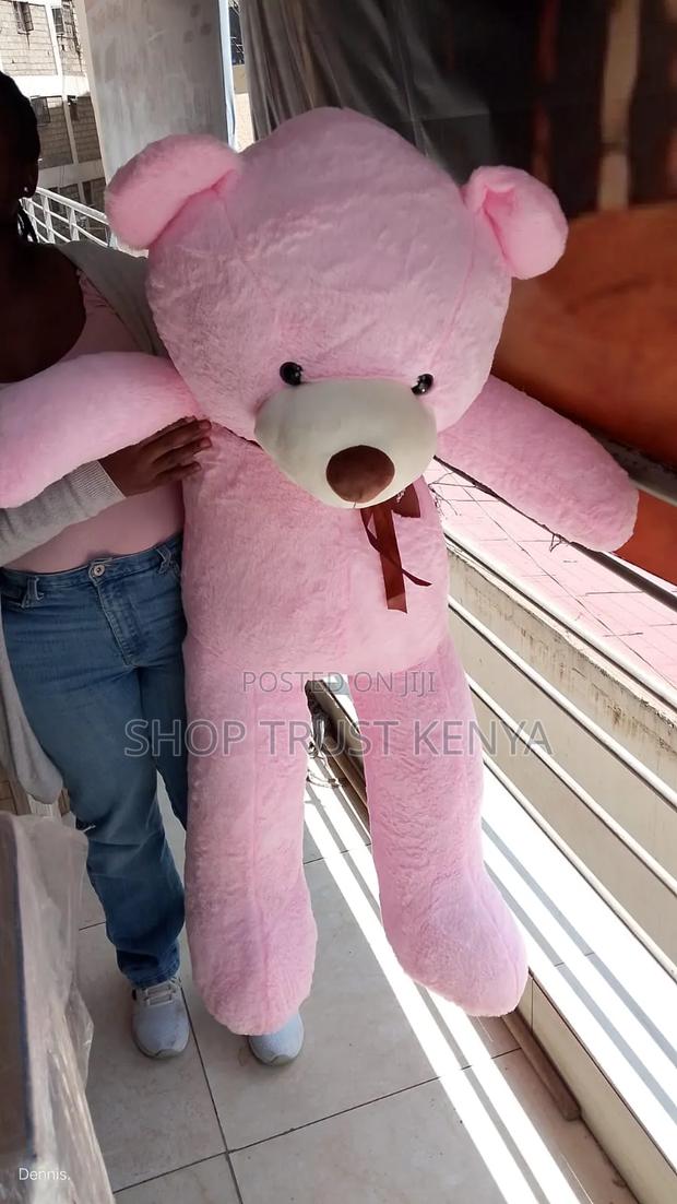Pink Teddy Bear 140cm - main view