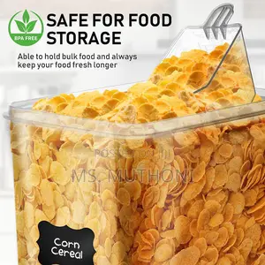 Pantry 4pcs Bpa-Free Large Airtight Food Storage Containers*