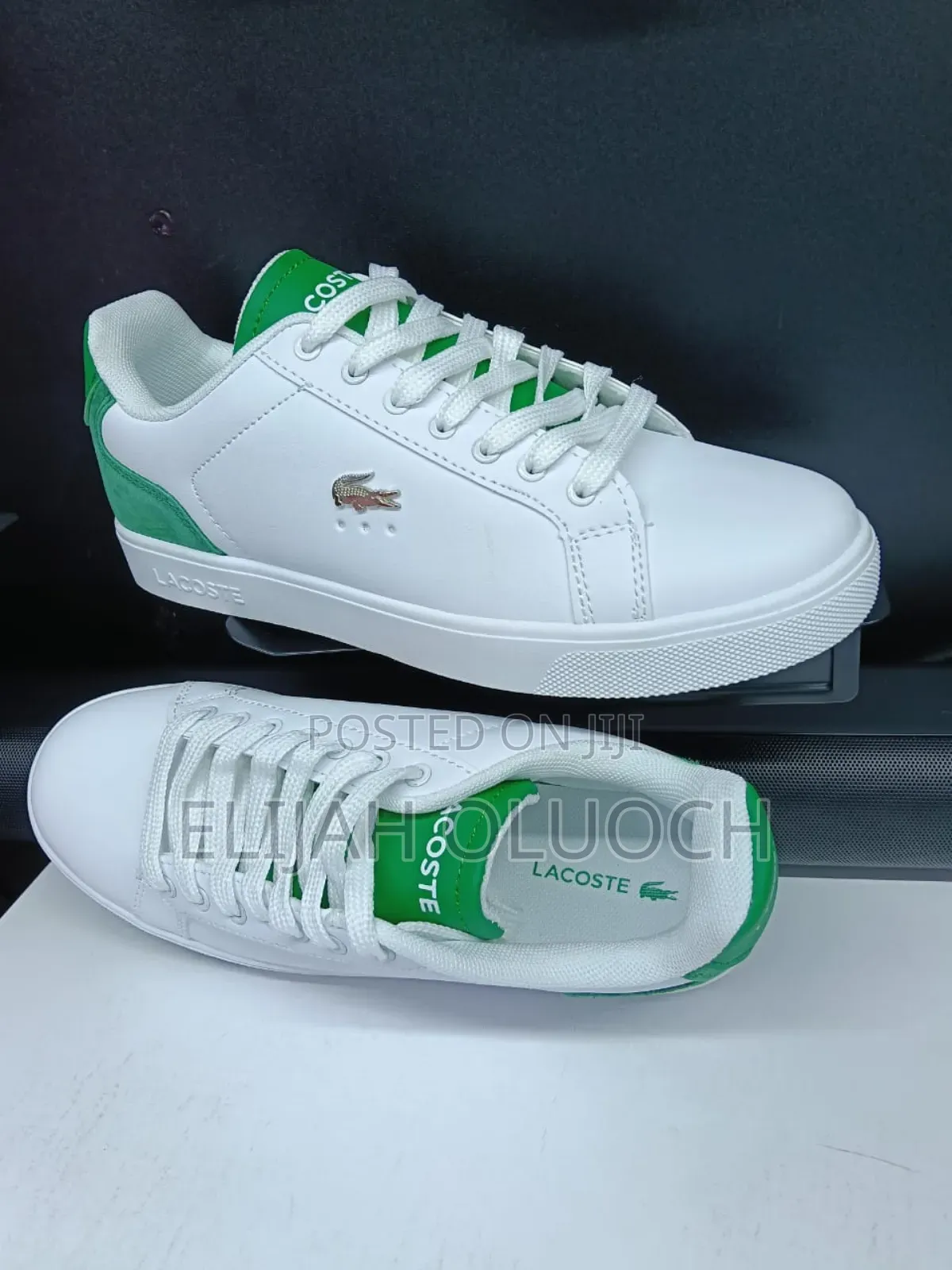 Casual *Lacoste* Black,Red,Green  & White 🤍 
Sizes 40,41,42,43,44,45