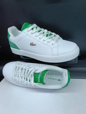 Casual *Lacoste* Black,Red,Green  & White 🤍 
Sizes 40,41,42,43,44,45