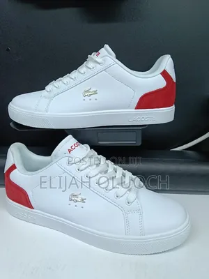Casual *Lacoste* Black,Red,Green  & White 🤍 
Sizes 40,41,42,43,44,45