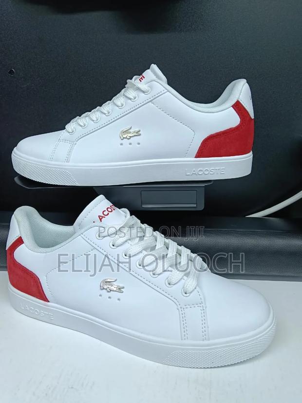 Casual *Lacoste* Black,Red,Green  & White 🤍 
Sizes 40,41,42,43,44,45 - thumbnail 4