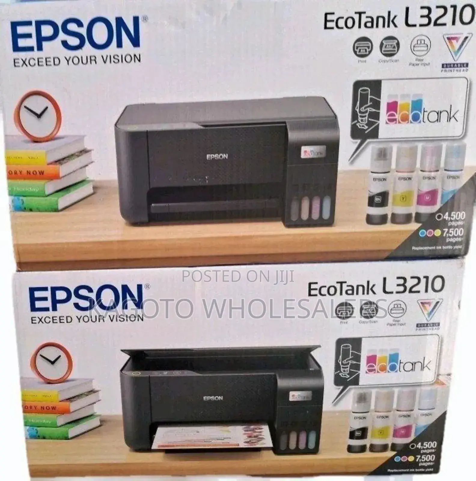 Stocked Stock Epson L3210 Printer