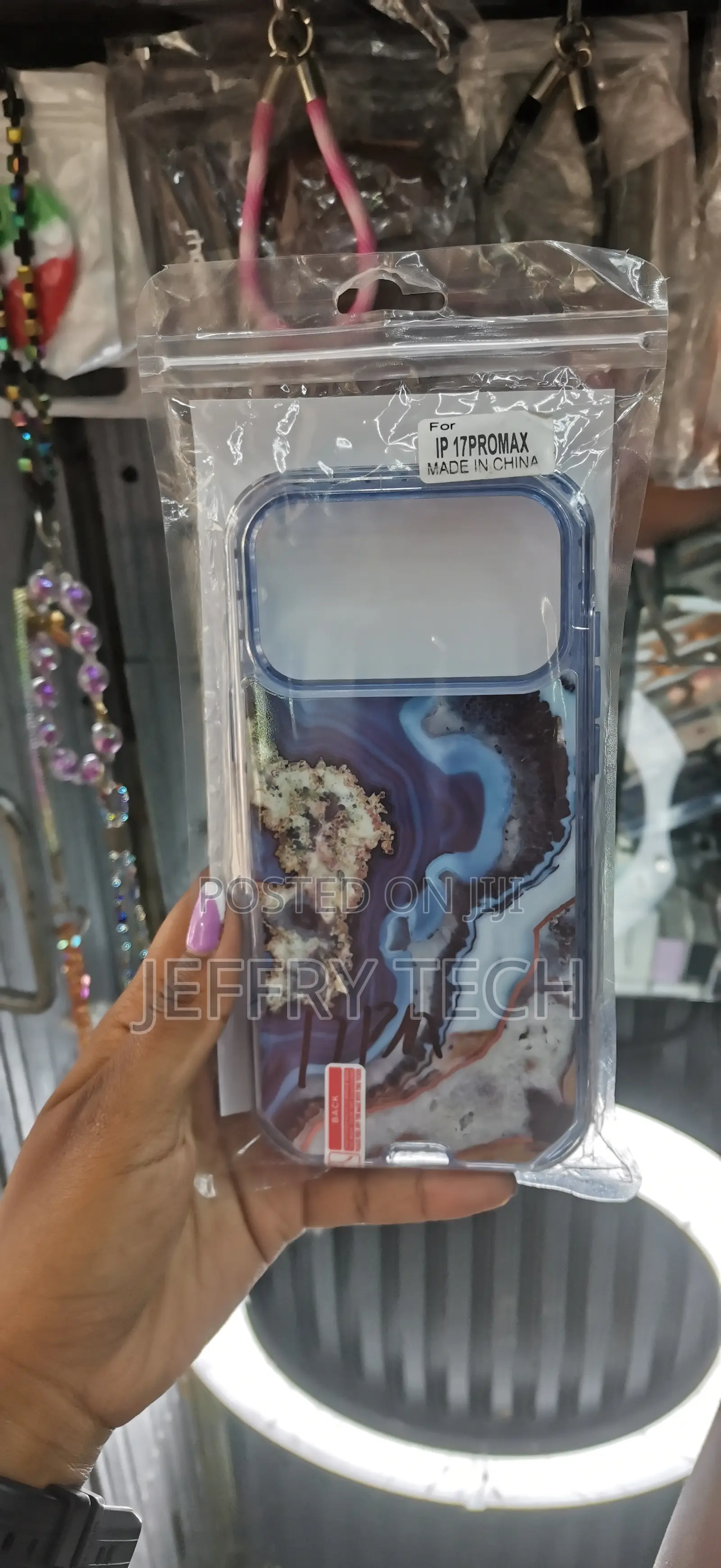 Toclo Blue Marble Designer iPhone 17 Pro Max Case Cover