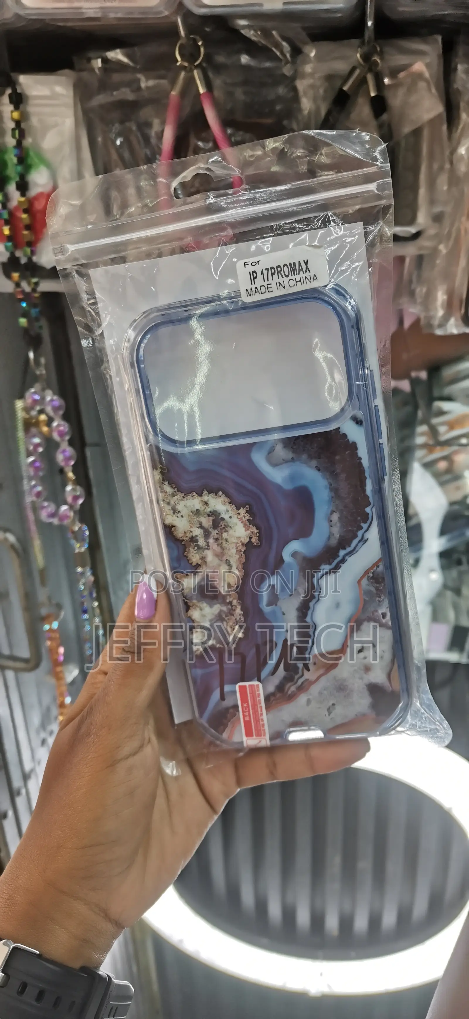 Toclo Blue Marble Designer iPhone 17 Pro Max Case Cover