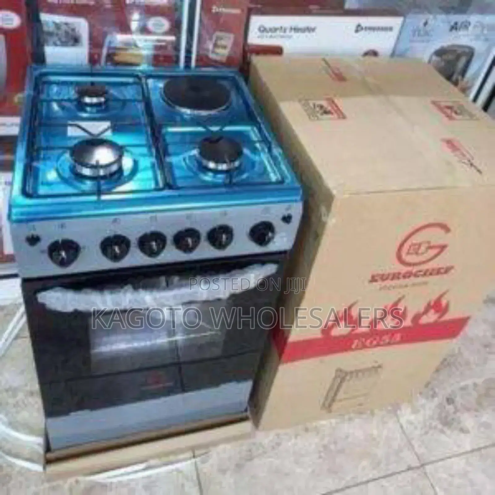 Silver Eurochef 60by60 Cooker