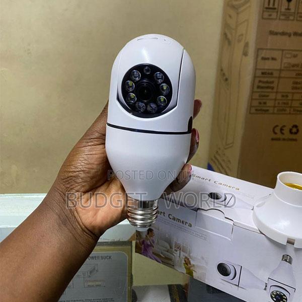 . Hd Wifi Bulb Camera With App Access