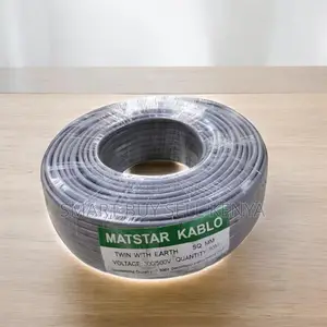 2.5mm 90 Metres PVC Insulated Twin With Earth Flat Electrical Cable