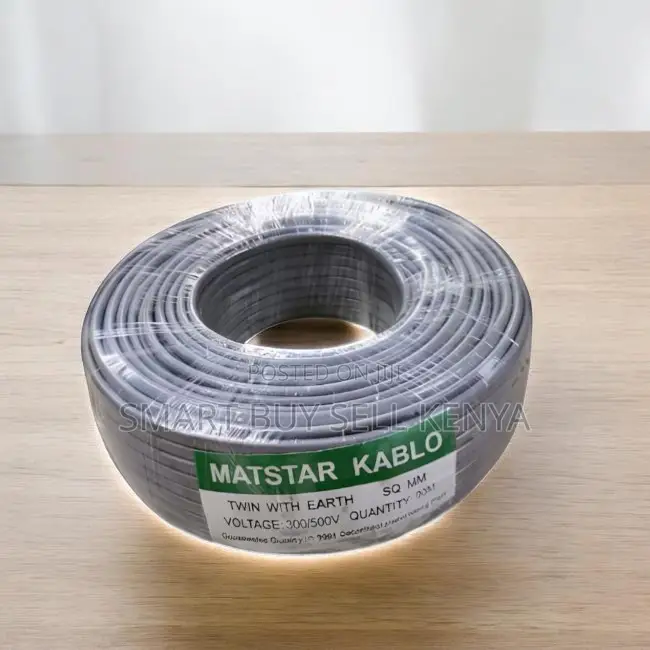 2.5mm 90 Metres PVC Insulated Twin With Earth Flat Electrical Cable