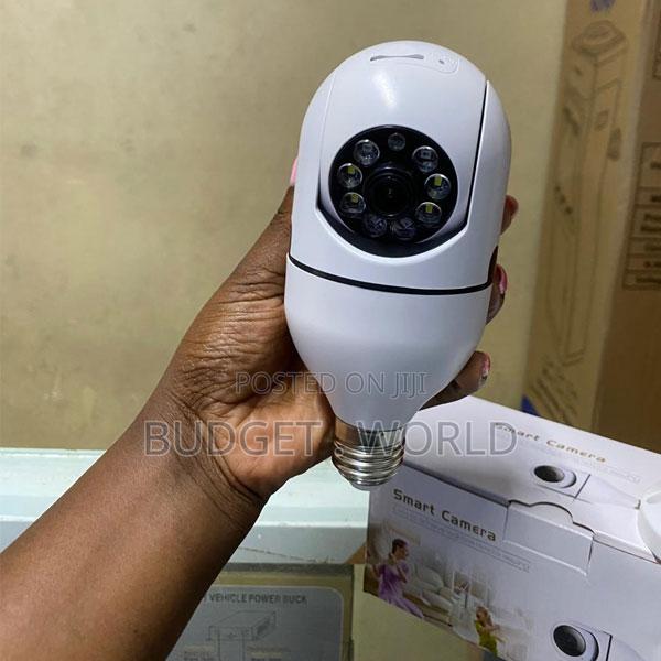 360 Degree Wifi Bulb Security Camera