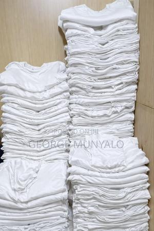 White Campaing T-shirts (Polyester) - main view