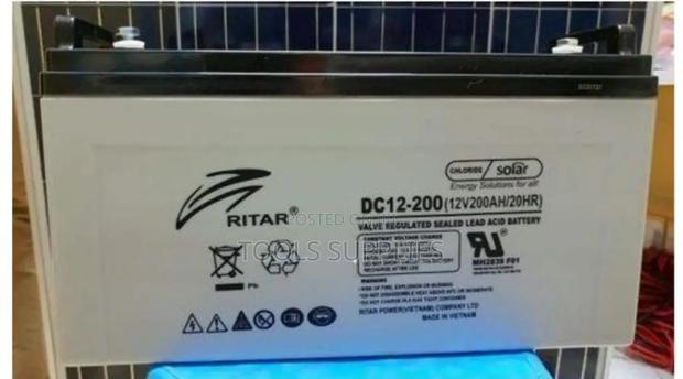 Ritar Gel Solar Battery,200ah