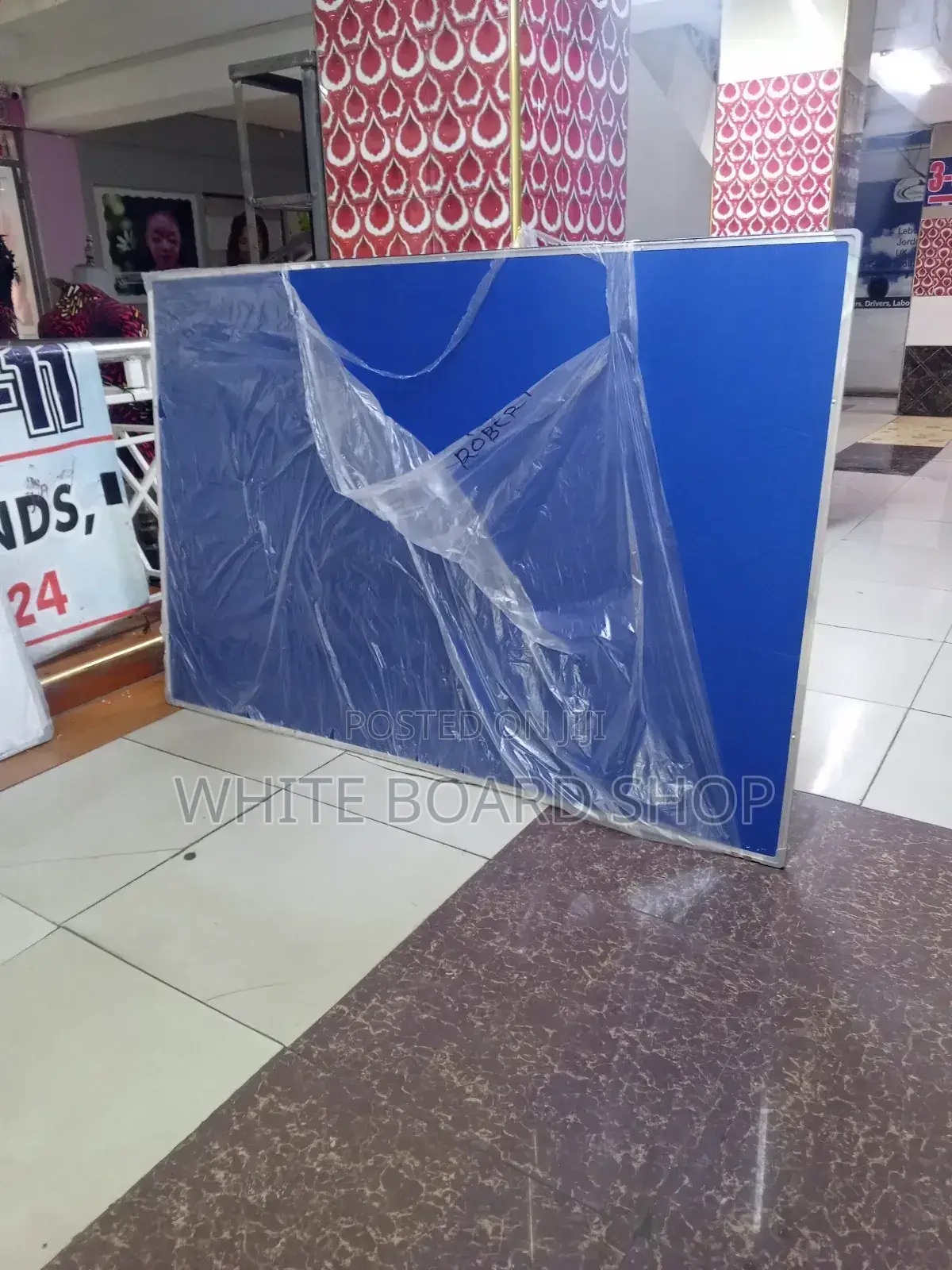 Imported Notice Board 6ft X4ft- Blue Color for Sale