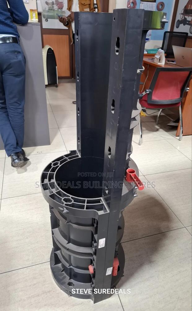 Plastic Round Pillar Moulds - main view