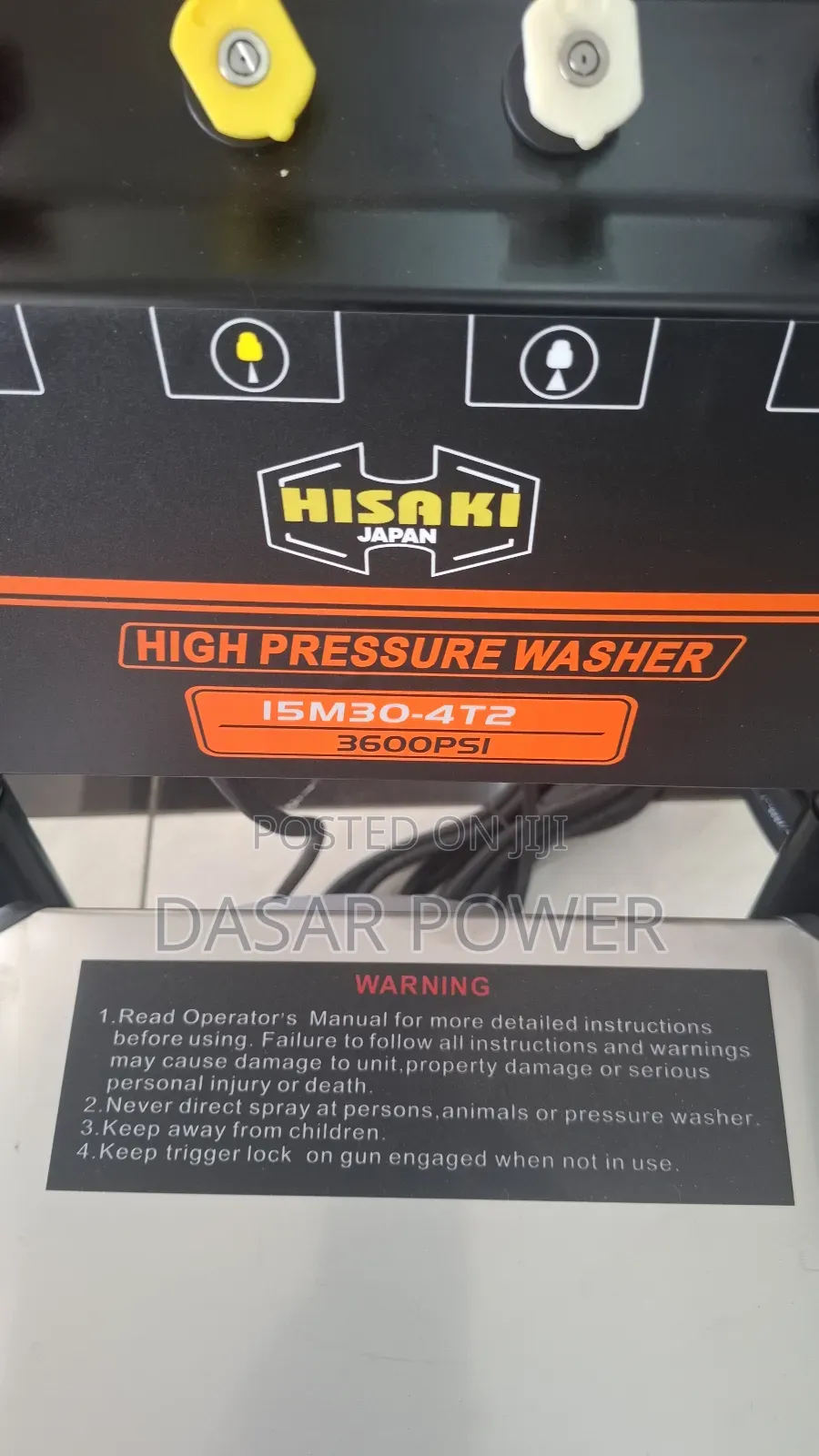 3600psi 3phase, Hisaki Japan Carwash Machine