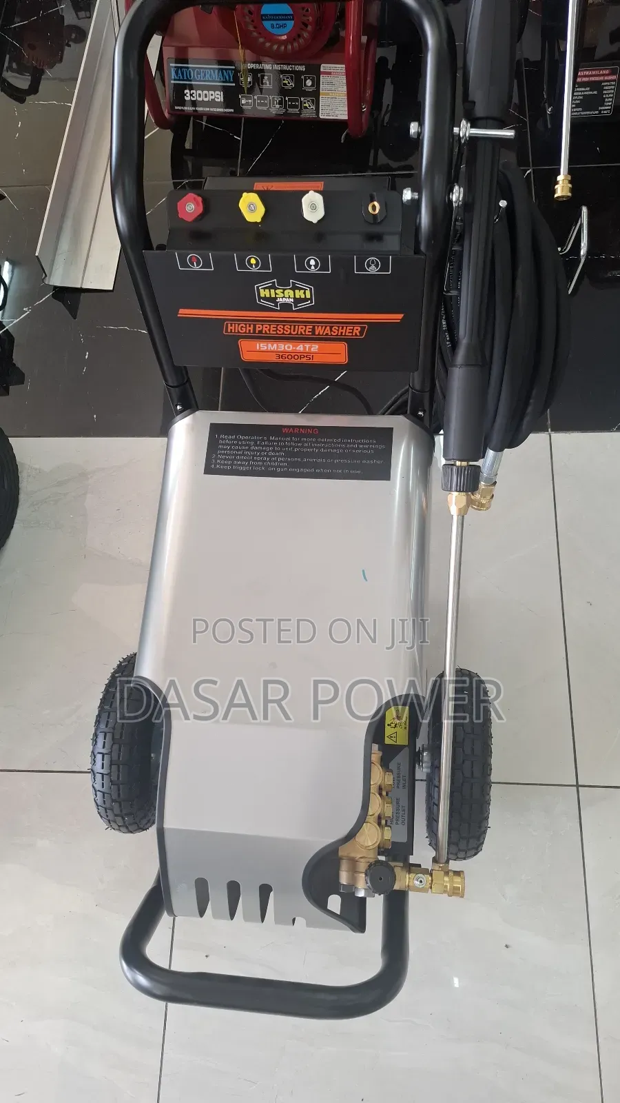 3600psi 3phase, Hisaki Japan Carwash Machine