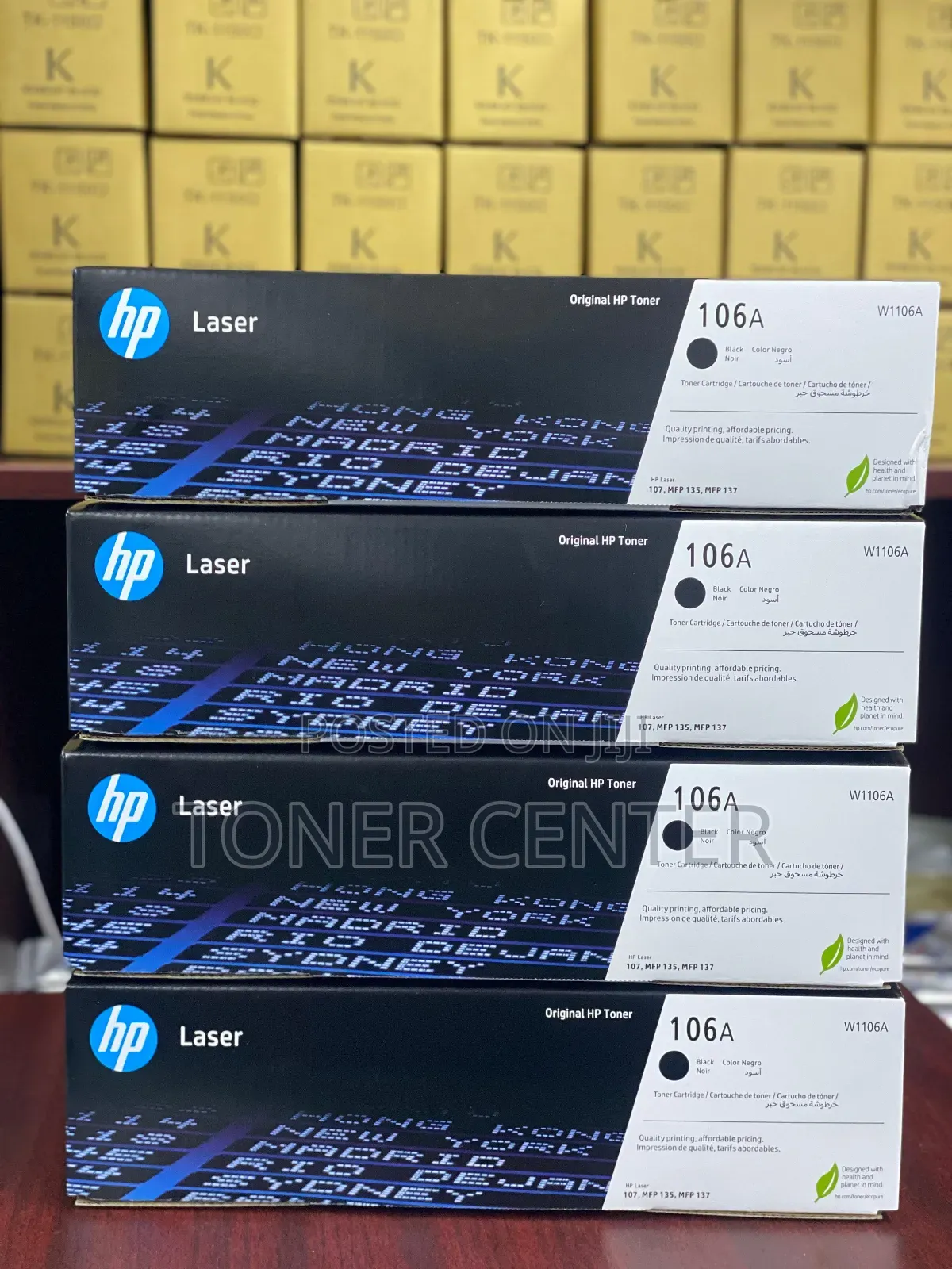 Hp Laser 107a Printer Toner Hp 106a(W1106a) Yields Upto 1,000 Pages