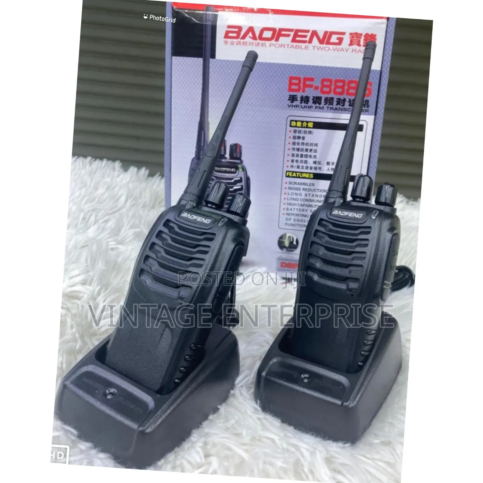 Baofeng Bf-888s Uhf 2-Way Radio Handheld Walkie Talkie