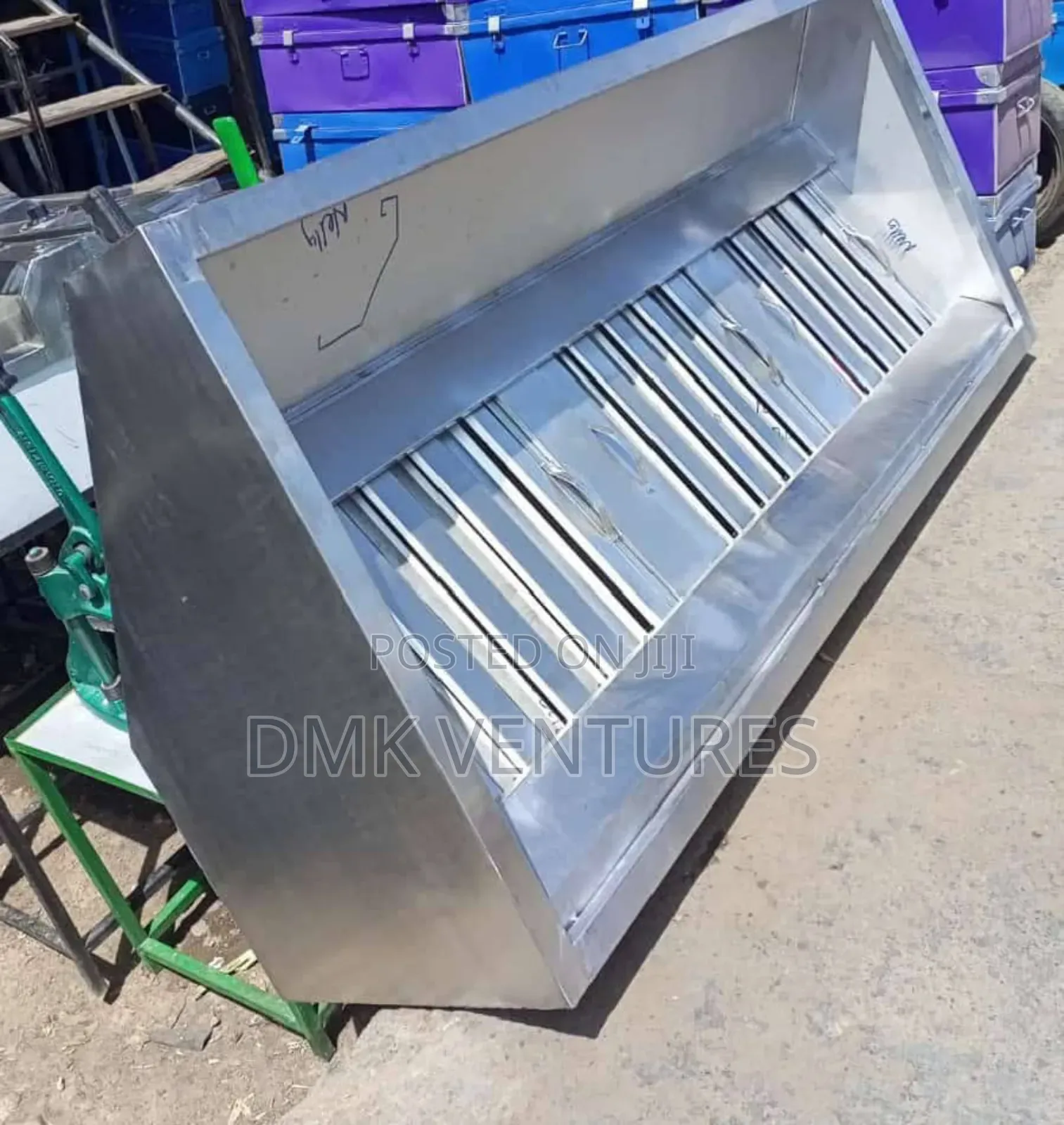 Exclusive Stainless Kitchen Hood/Chimney Structure