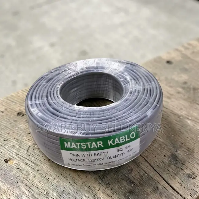 2.5mm 90metres Bending Resistant Twin With Earth Flat Electrical Cable