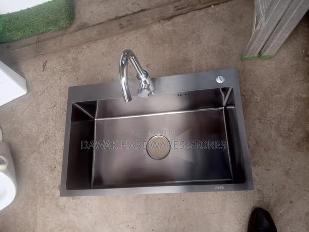 Modern Kitchen Bowl Stainless Sink - thumbnail 3