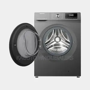 Grey Hisense 8kgs Wash And Dry Washing Machine