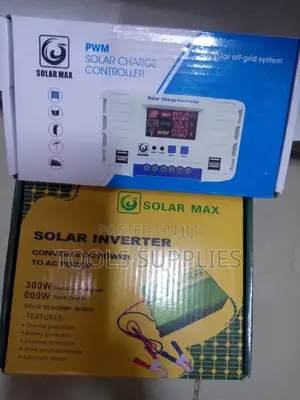 Solar Inverter 300 Watts+ Charge Controller 20a