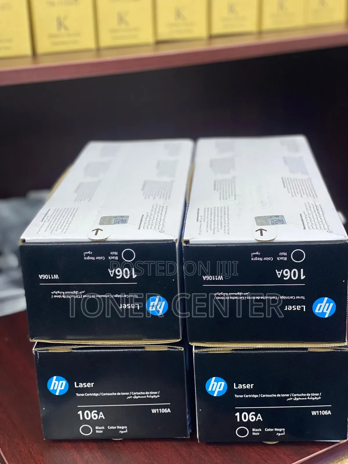 Hp Laser 107r Printer Original Toners Hp 106a(W1106a) Yields 1,000