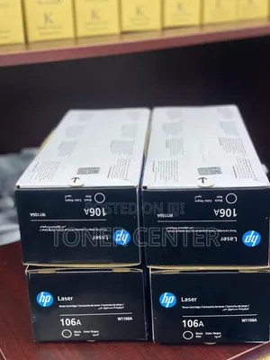 Hp Laser 107r Printer Original Toners Hp 106a(W1106a) Yields 1,000