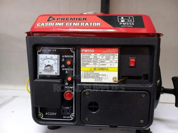 Portable Petrol Generator 850w - main view