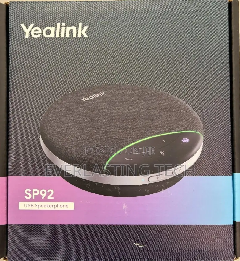 Yealink Sp92 Bluetooth Speakerphone With Dongle Speaker Microphone