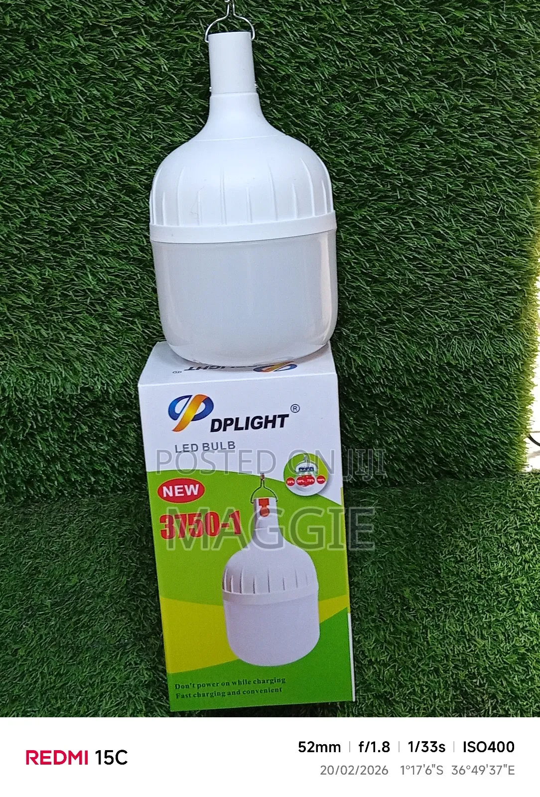 Dplight Rechargeable Led Bulb 50w