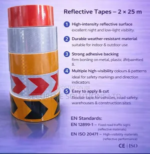 Reflective Adhesive Tapes 50meters By 4 Inches