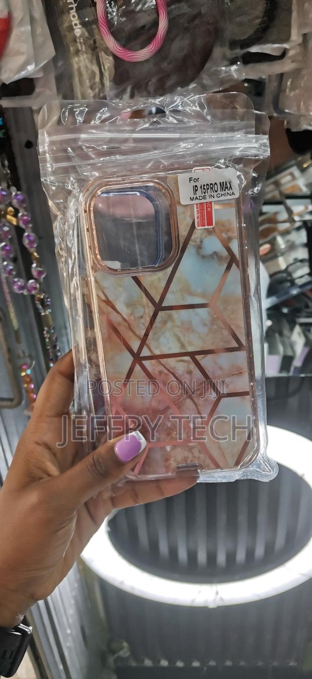 Weiqin Marble Design Phone Case for iPhone 15 Pro Max - main view