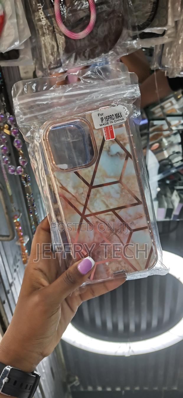 Weiqin Marble Design Phone Case for iPhone 15 Pro Max - thumbnail 3