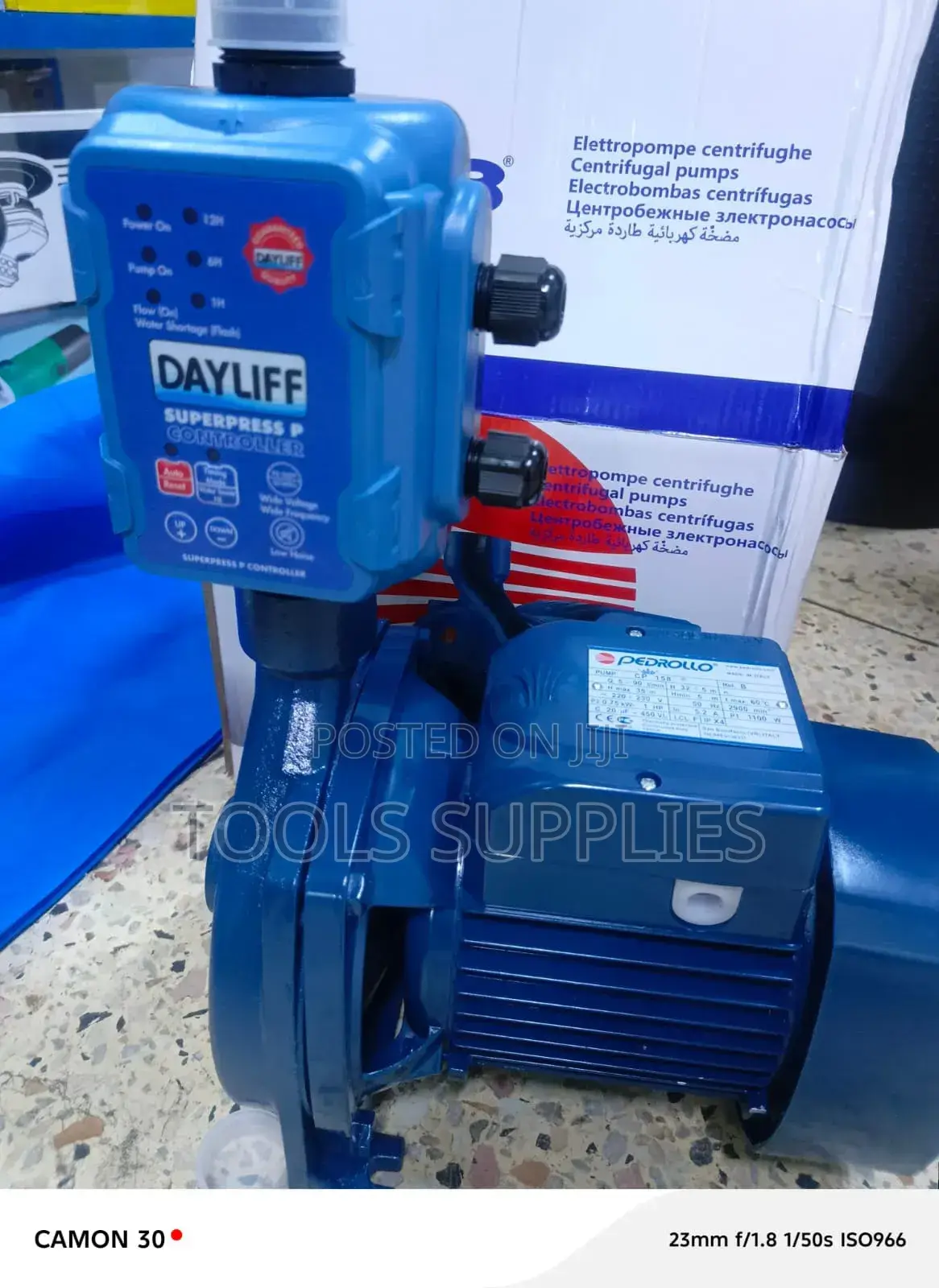 Pedrollo 1hp + Dayliff Pump Control