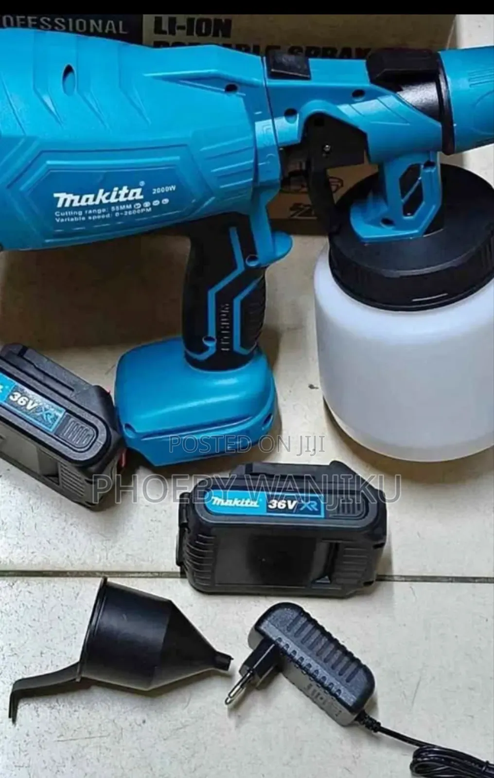450watts Cordless Spray Gun/Miakita Cordless Spray Gun